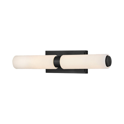 Lottie LED Bath Vanity Light in Detail.