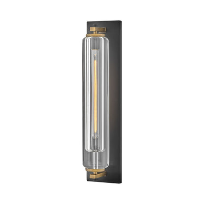 Lourde Outdoor Wall Light in Black (26-Inch).