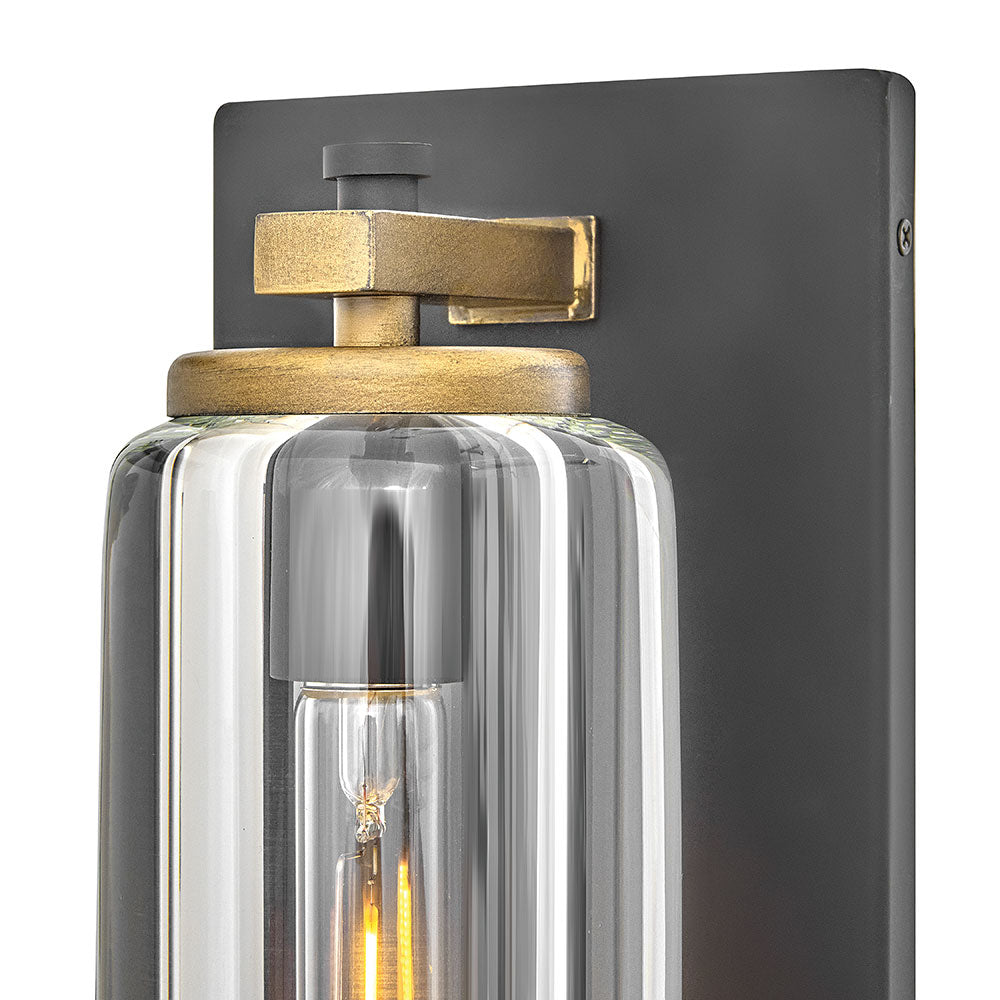 Lourde Outdoor Wall Light in Detail.