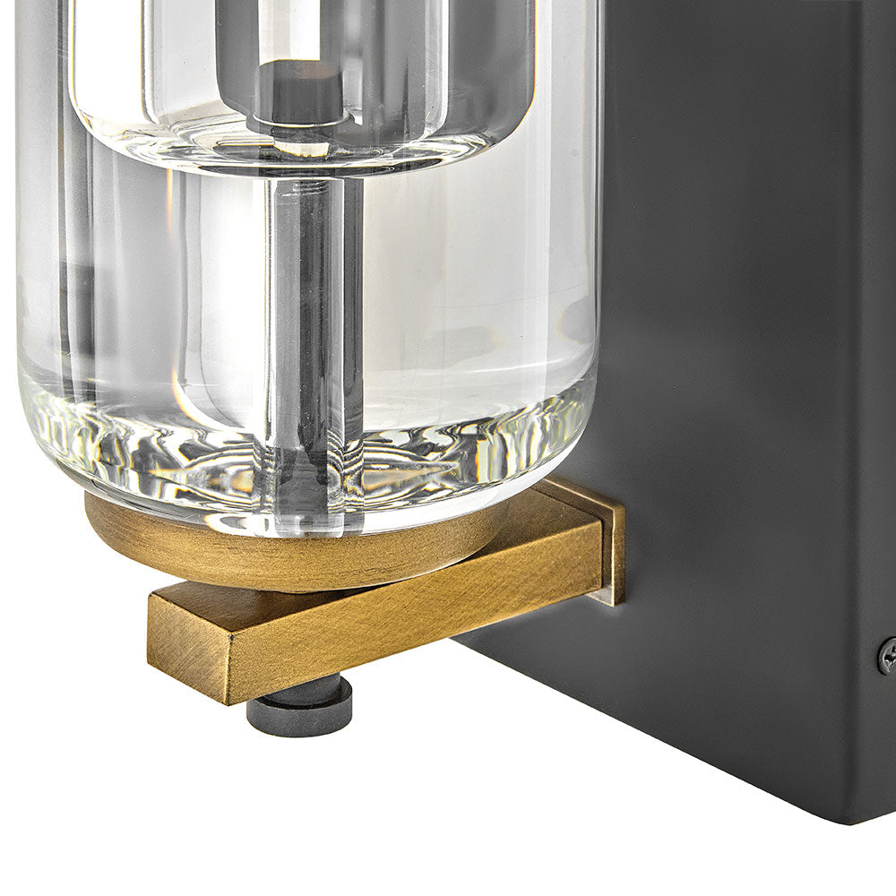 Lourde Outdoor Wall Light in Detail.