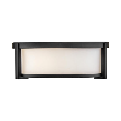 Lowell Outdoor Flush Mount Ceiling Light in Detail.