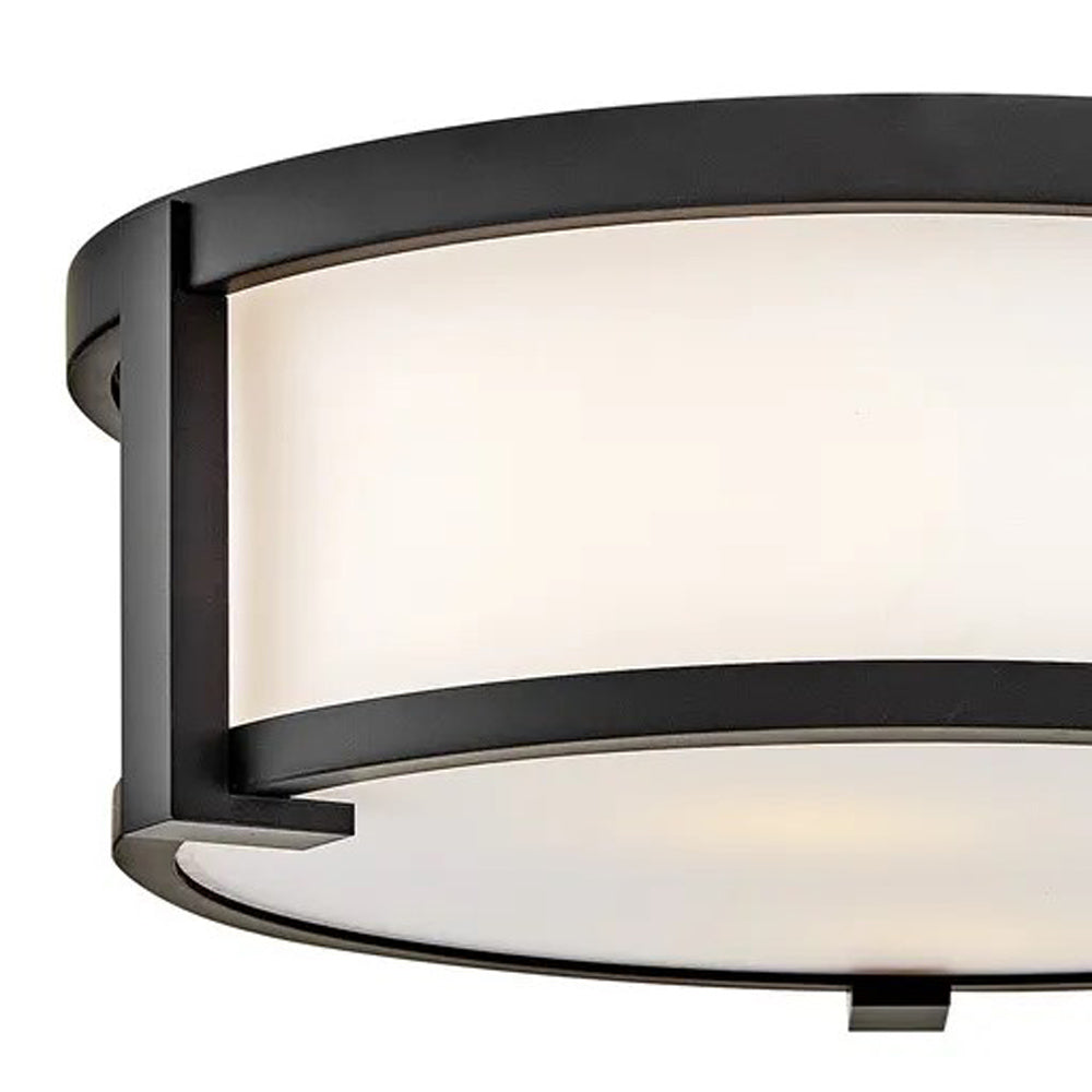 Lowell Outdoor Flush Mount Ceiling Light in Detail.