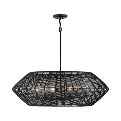 Luca Outdoor Chandelier in Detail.