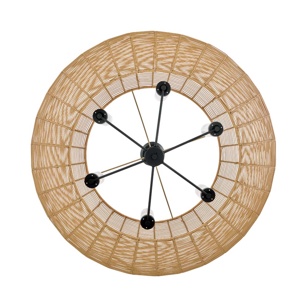 Luca Outdoor Chandelier in Detail.