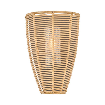 Luca Outdoor Wall Light in Camel.