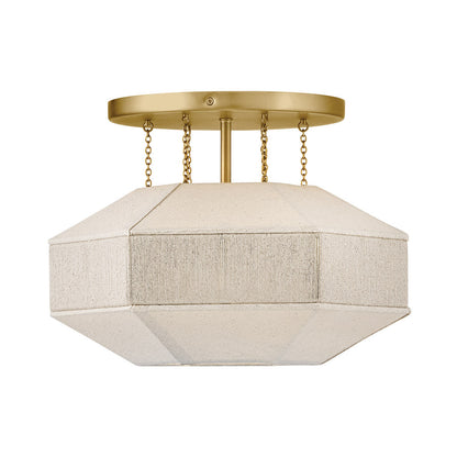 Lyla Semi Flush Mount Ceiling Light in Detail.