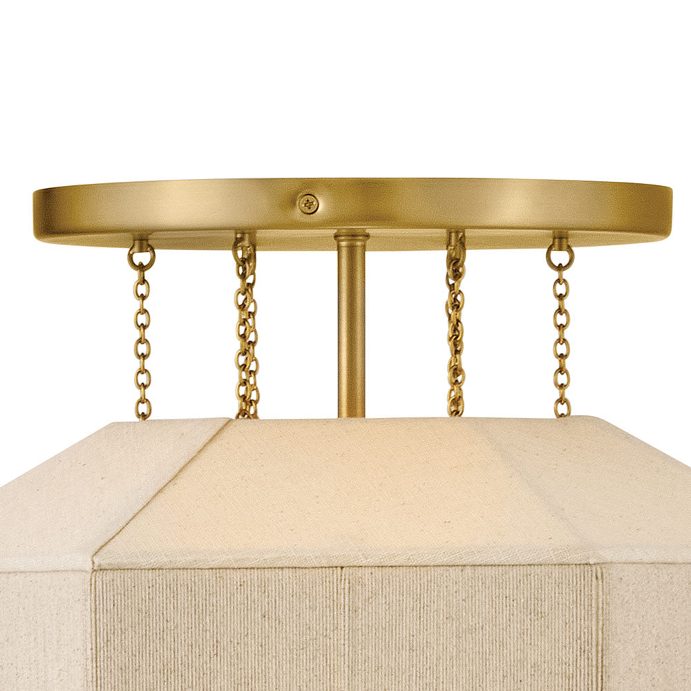 Lyla Semi Flush Mount Ceiling Light in Detail.