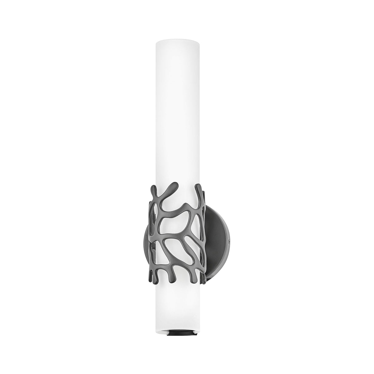 Lyra LED Bath Wall Light in Black.