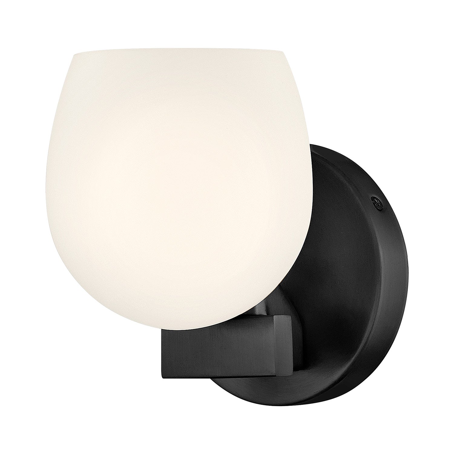 Mae Bath Wall Light in Black.