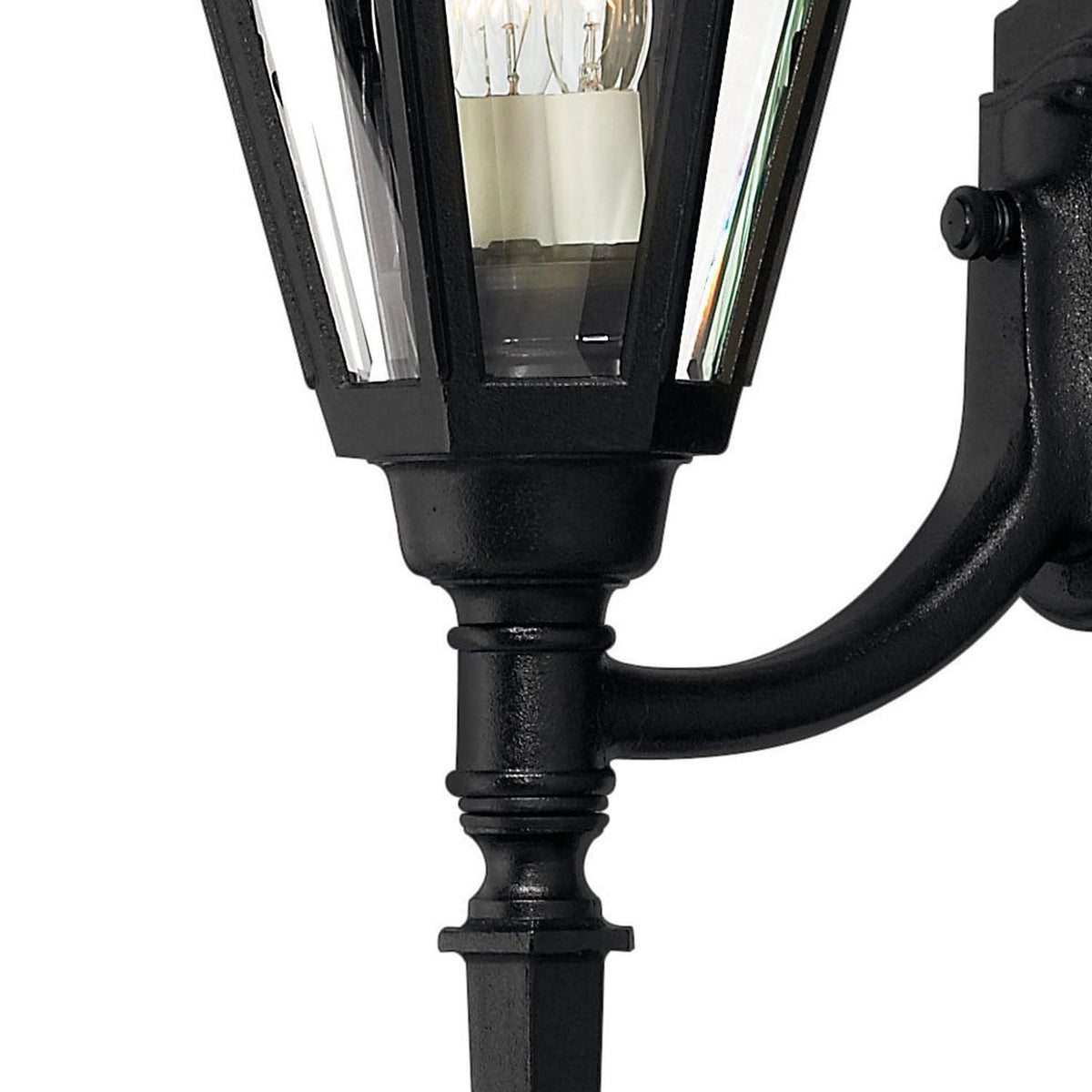 Manor House Tail Outdoor Wall Light in Detail.