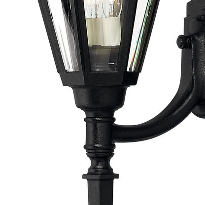 Manor House Tail Outdoor Wall Light in Detail.