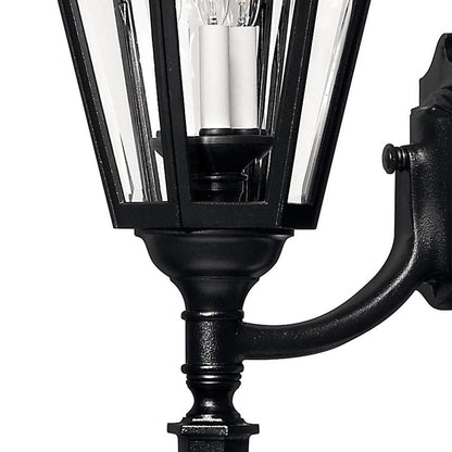 Manor House Tail Outdoor Wall Light in Detail.