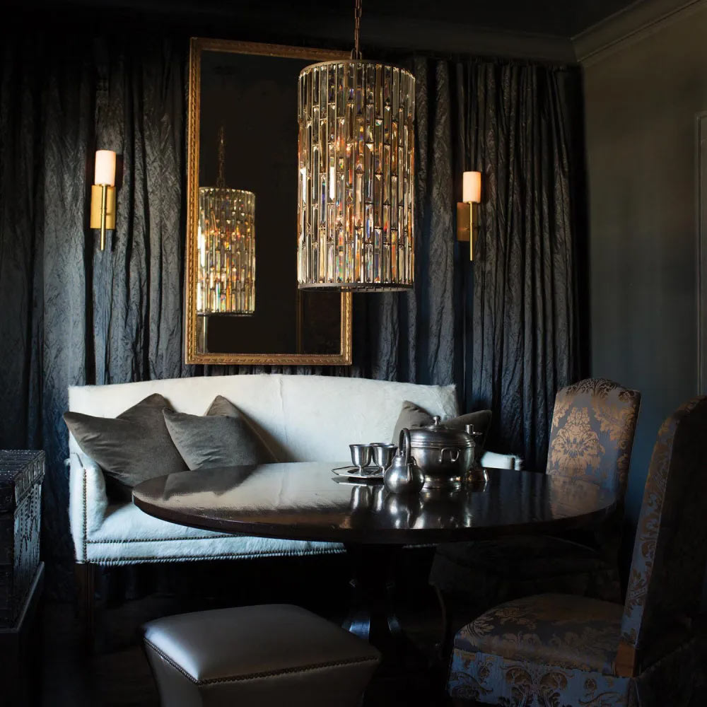 Margeaux Wall Light in living room.