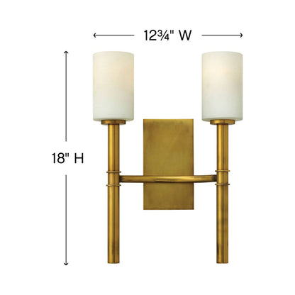 Margeaux Wall Light - line drawing.