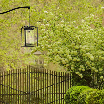 Max Outdoor LED Pendant Light in Outside Area.