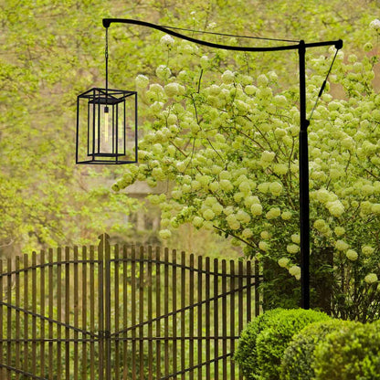 Max Outdoor LED Pendant Light in Outside Area.