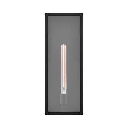 Max Rectangular Outdoor Wall Light in Detail.