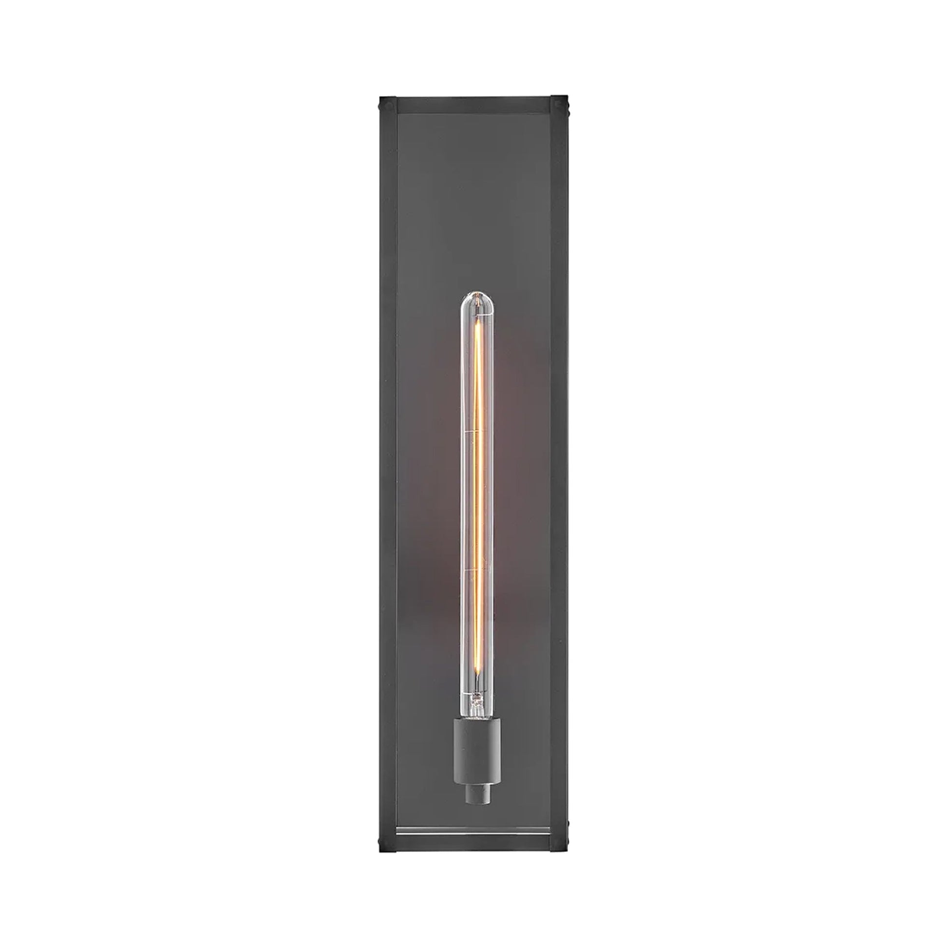 Max Rectangular Outdoor Wall Light in Detail.