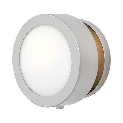 Mercer Wall Light in Brushed Nickel.