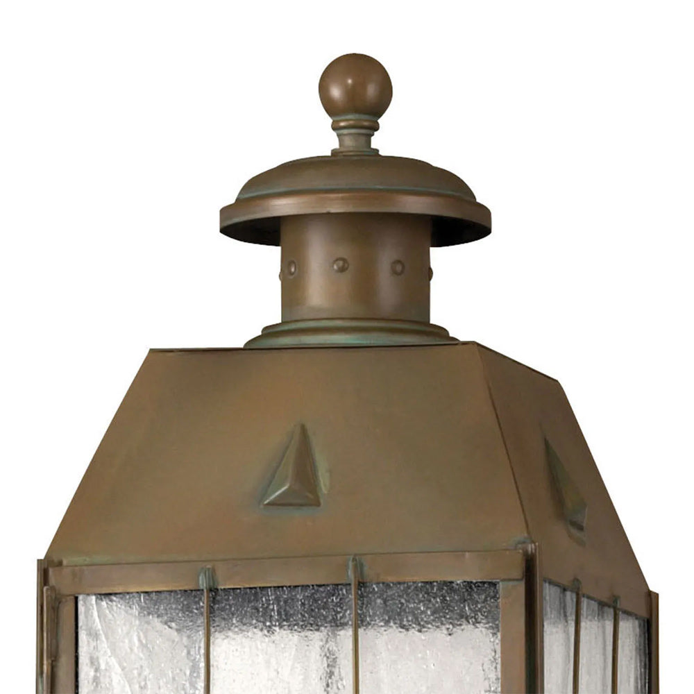 Nantucket Outdoor Post Light in Detail.