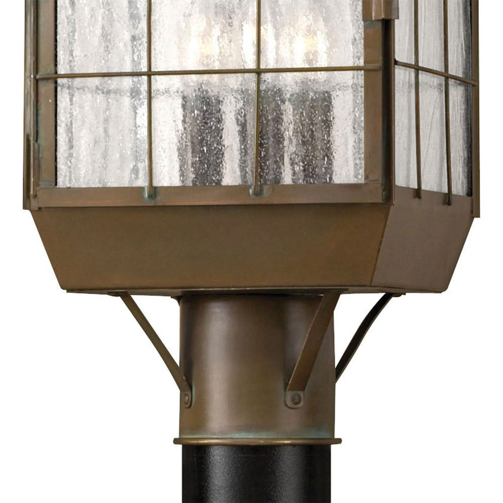 Nantucket Outdoor Post Light in Detail.