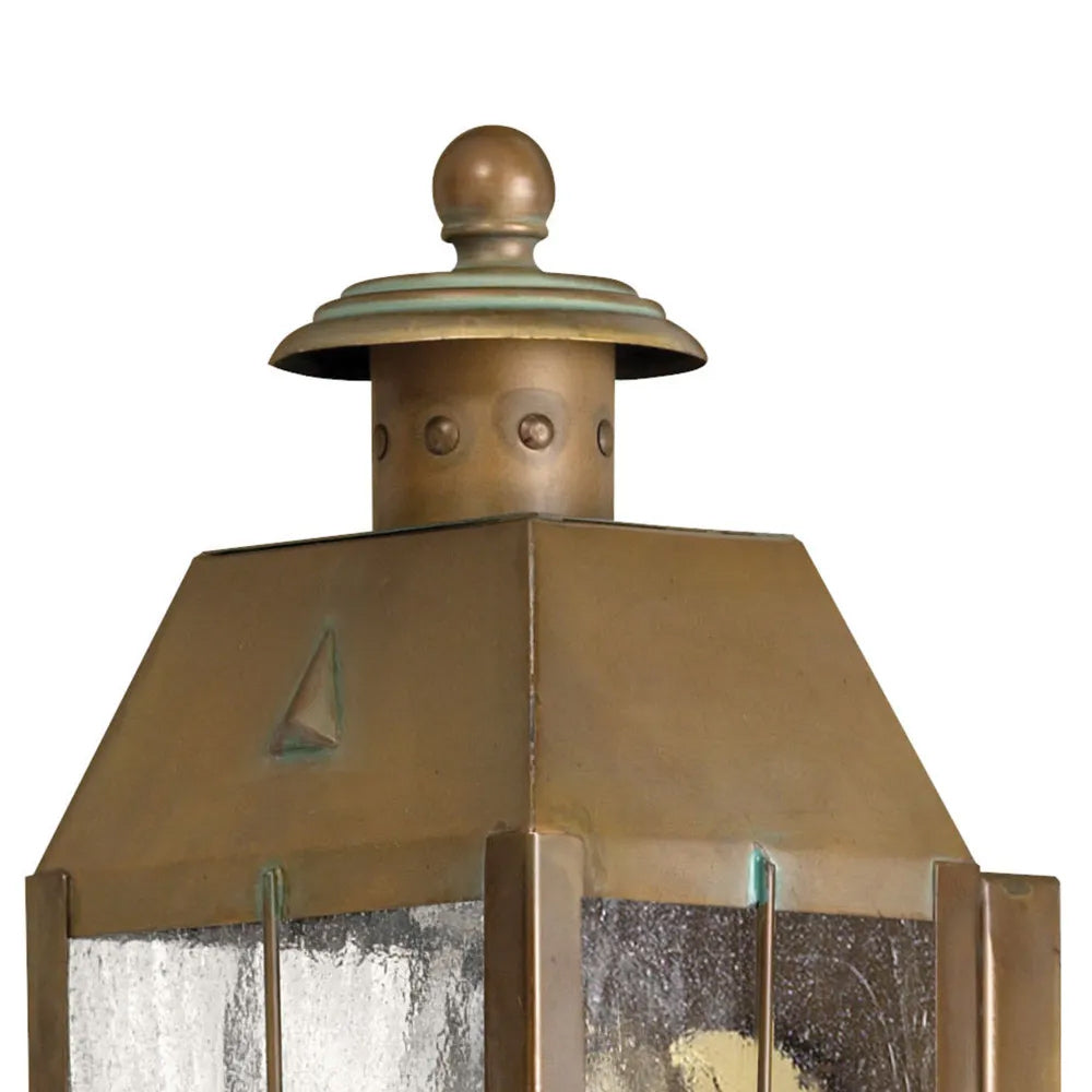 Nantucket Outdoor Wall Light in Detail.