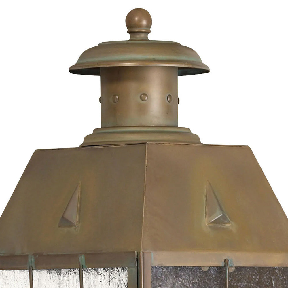 Nantucket Outdoor Wall Light in Detail.