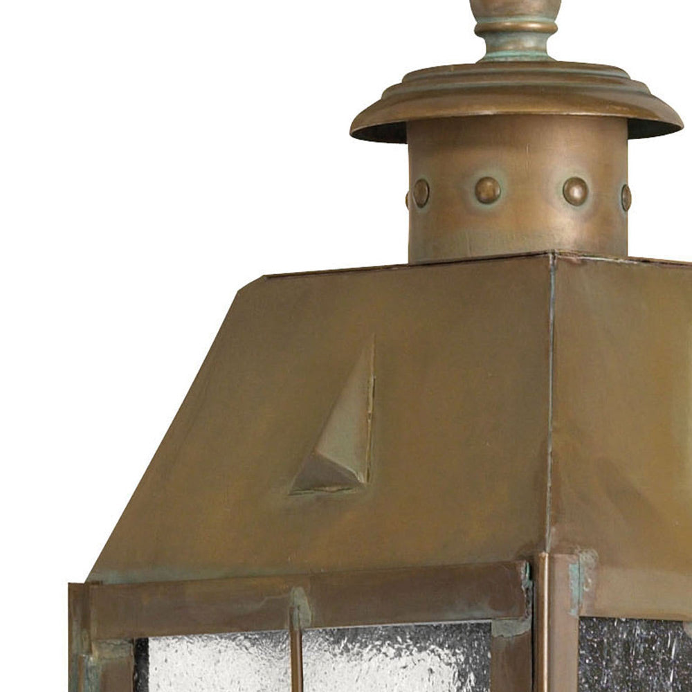 Nantucket Outdoor Wall Light in Detail.