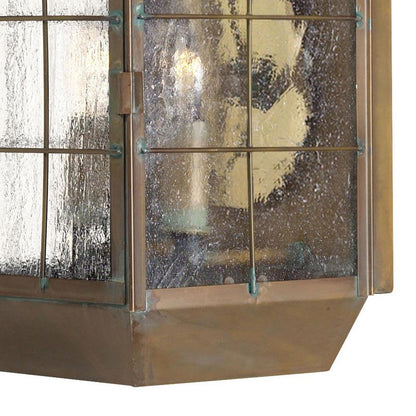Nantucket Outdoor Wall Light in Detail.