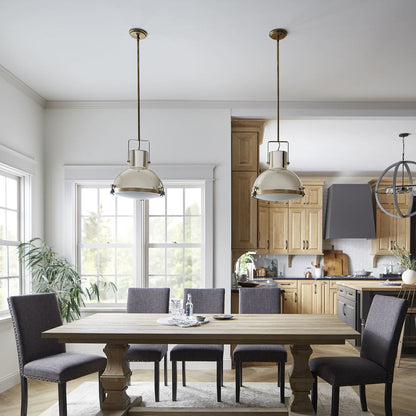 Nautique Pendant Light in dining room.