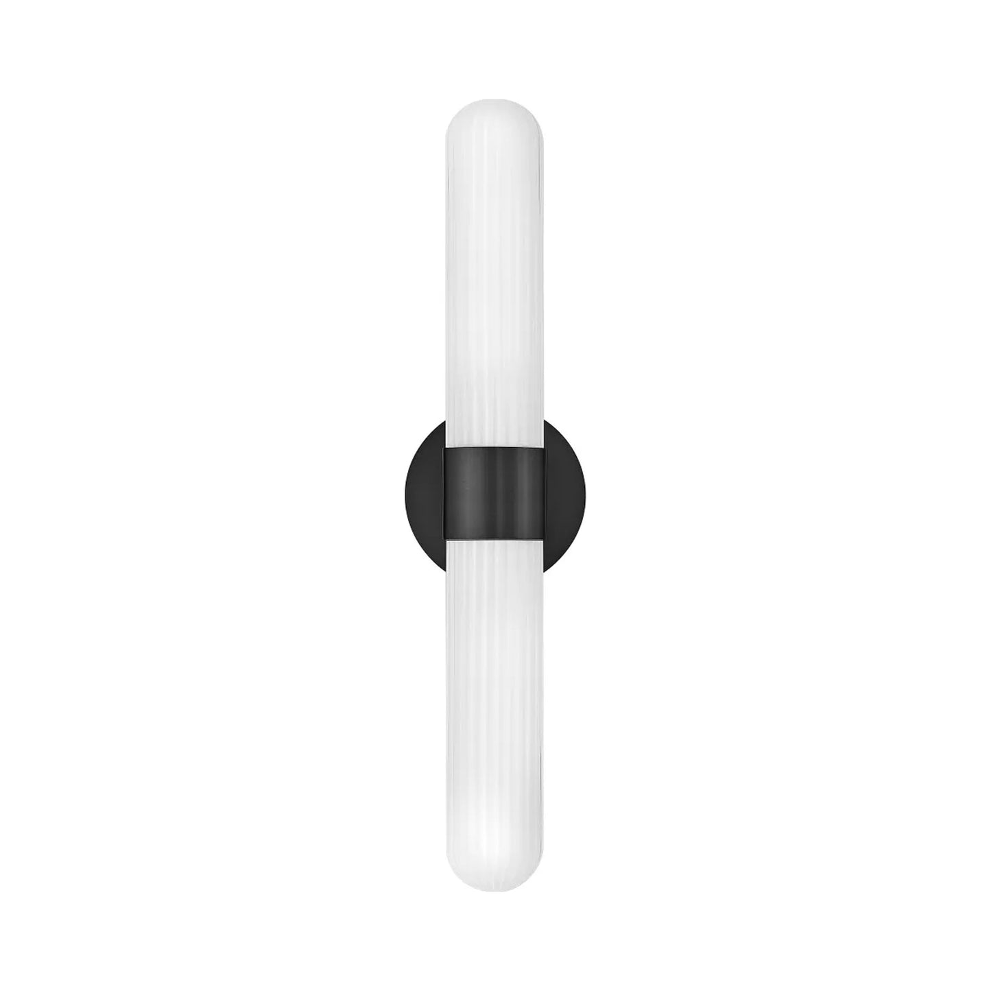 Nina Bath Wall Light in Black.