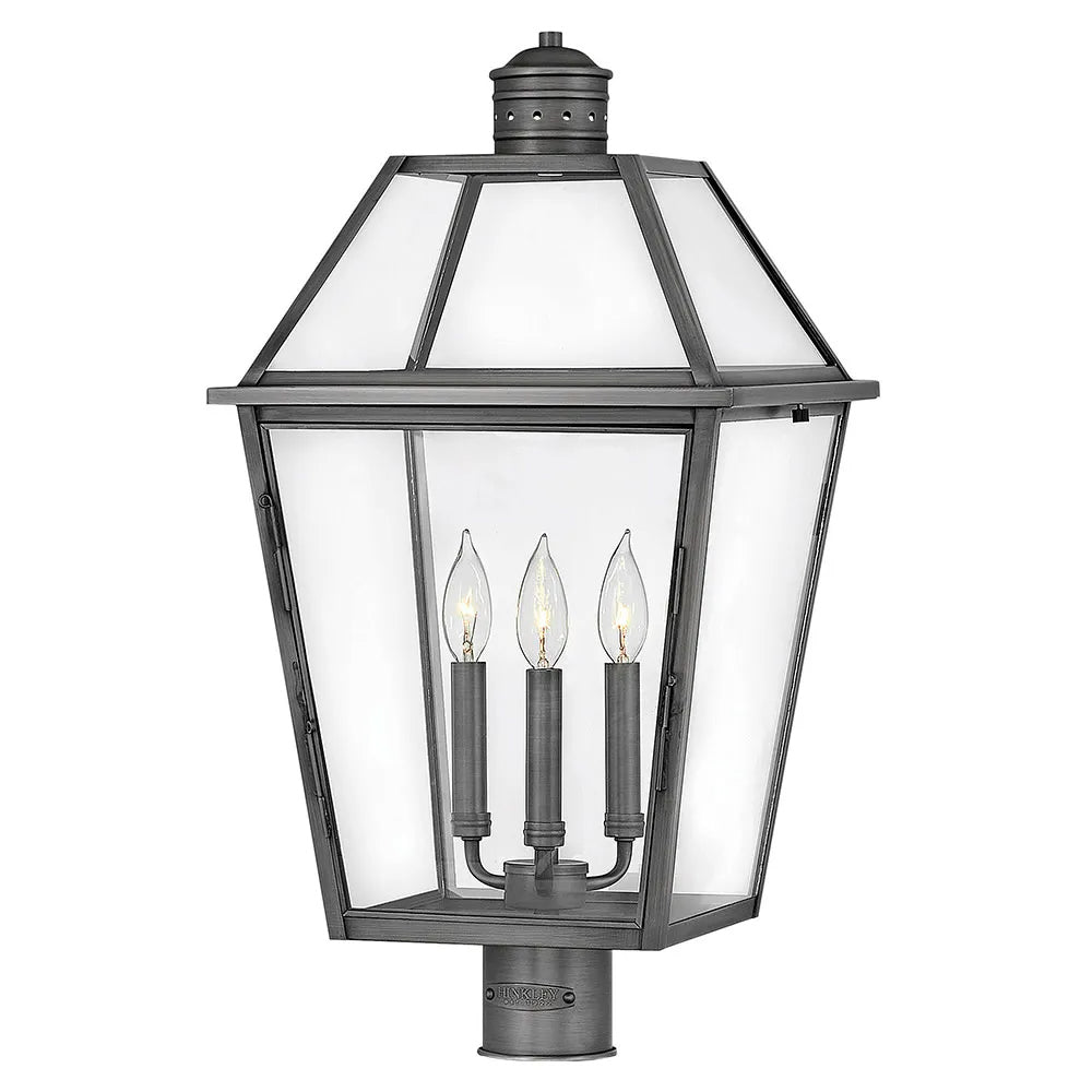 Nouvelle Outdoor Post Light in Detail.