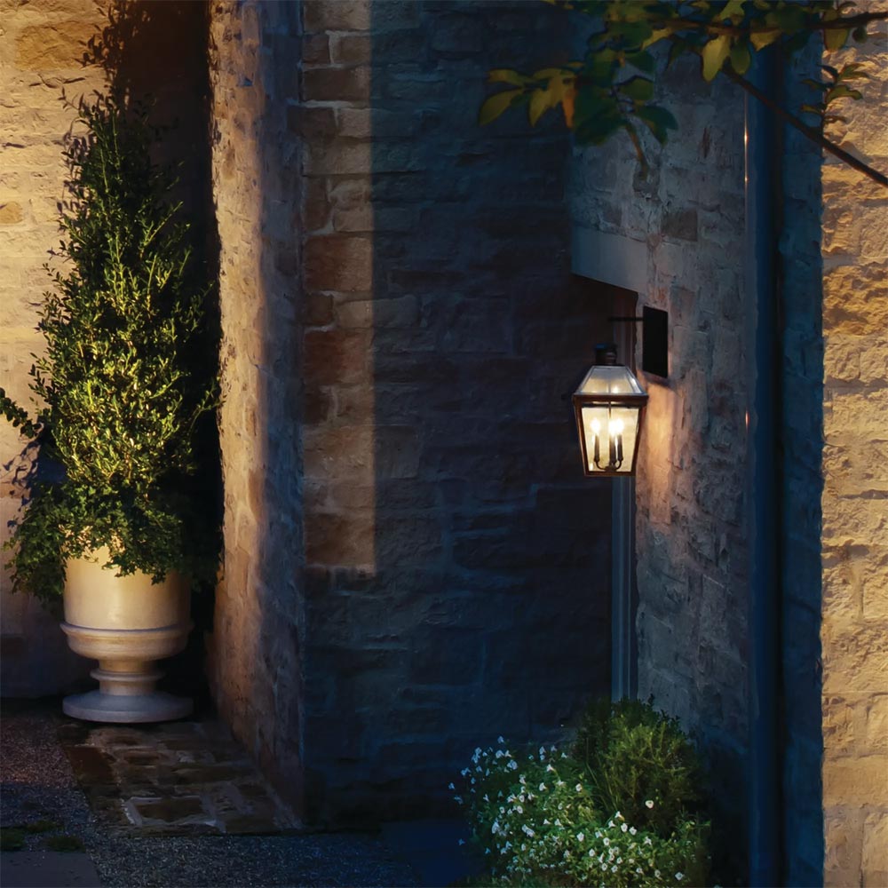 Nouvelle Outdoor Wall Light in Outside Area.