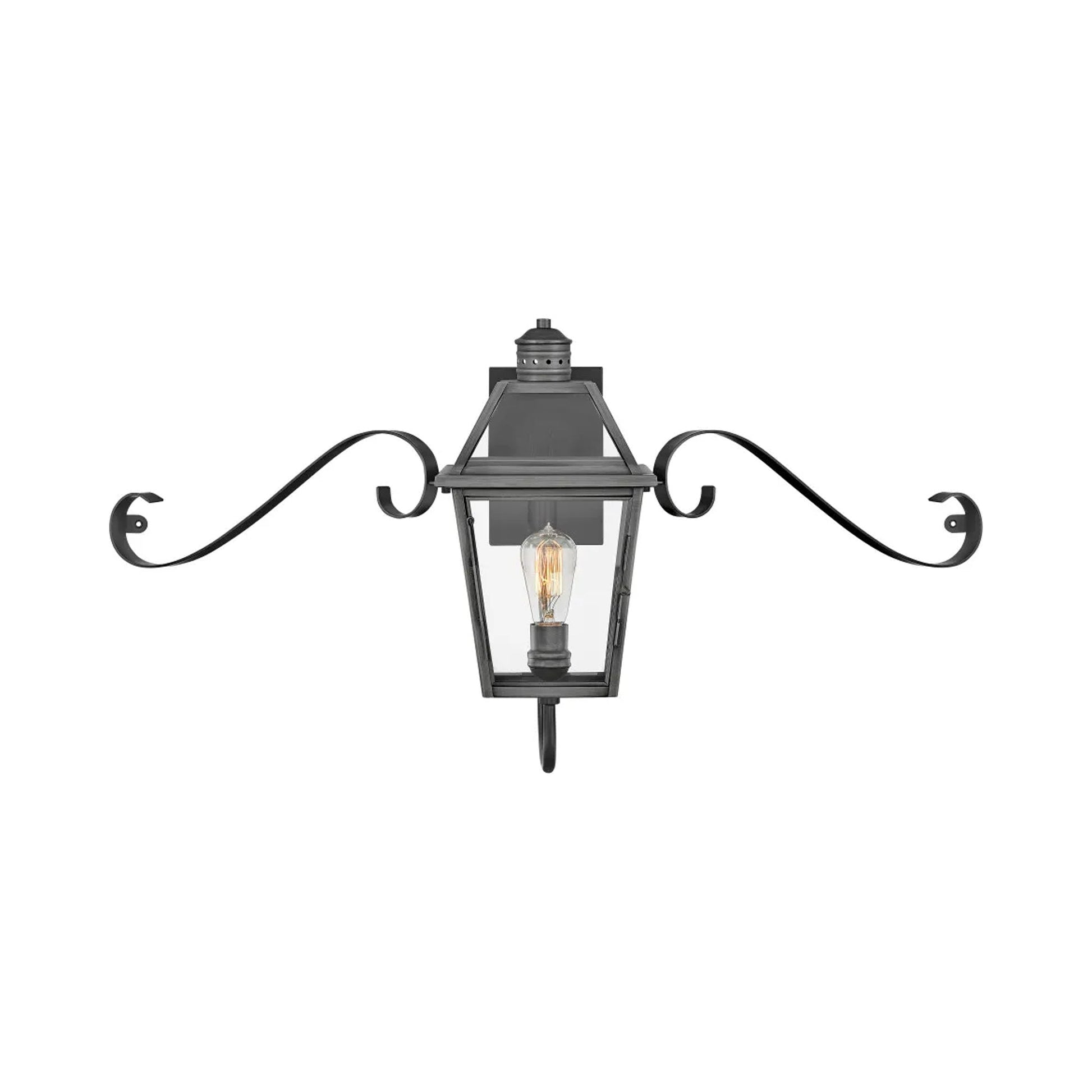 Nouvelle Scroll Outdoor Wall Light (18.5-Inch).