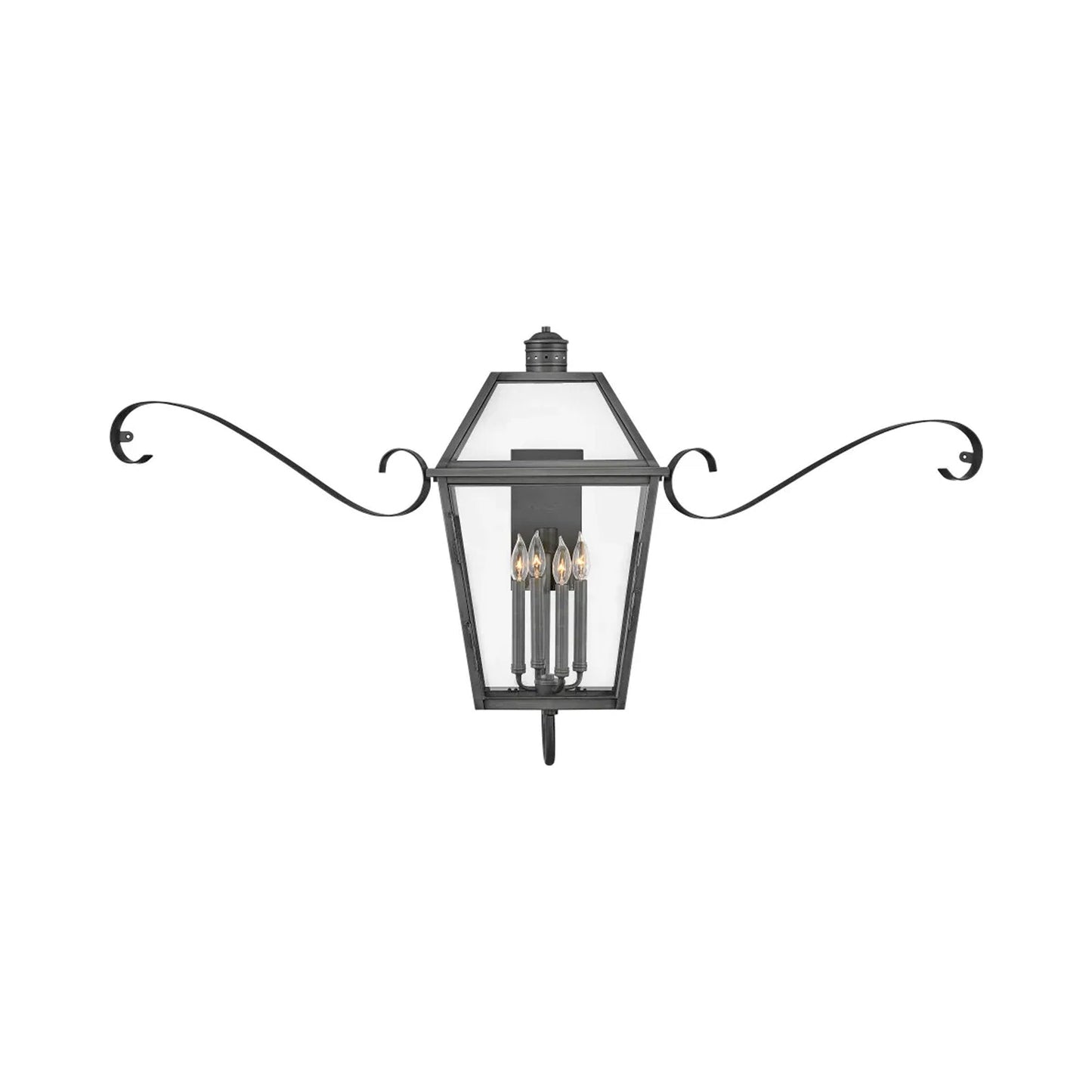 Nouvelle Scroll Outdoor Wall Light (30.5-Inch).