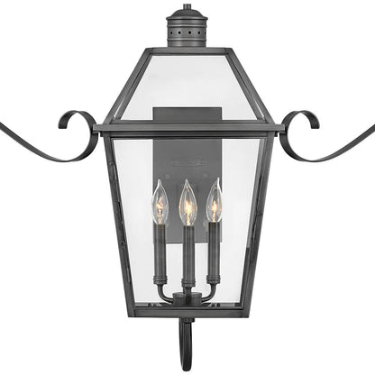 Nouvelle Scroll Outdoor Wall Light in Detail.