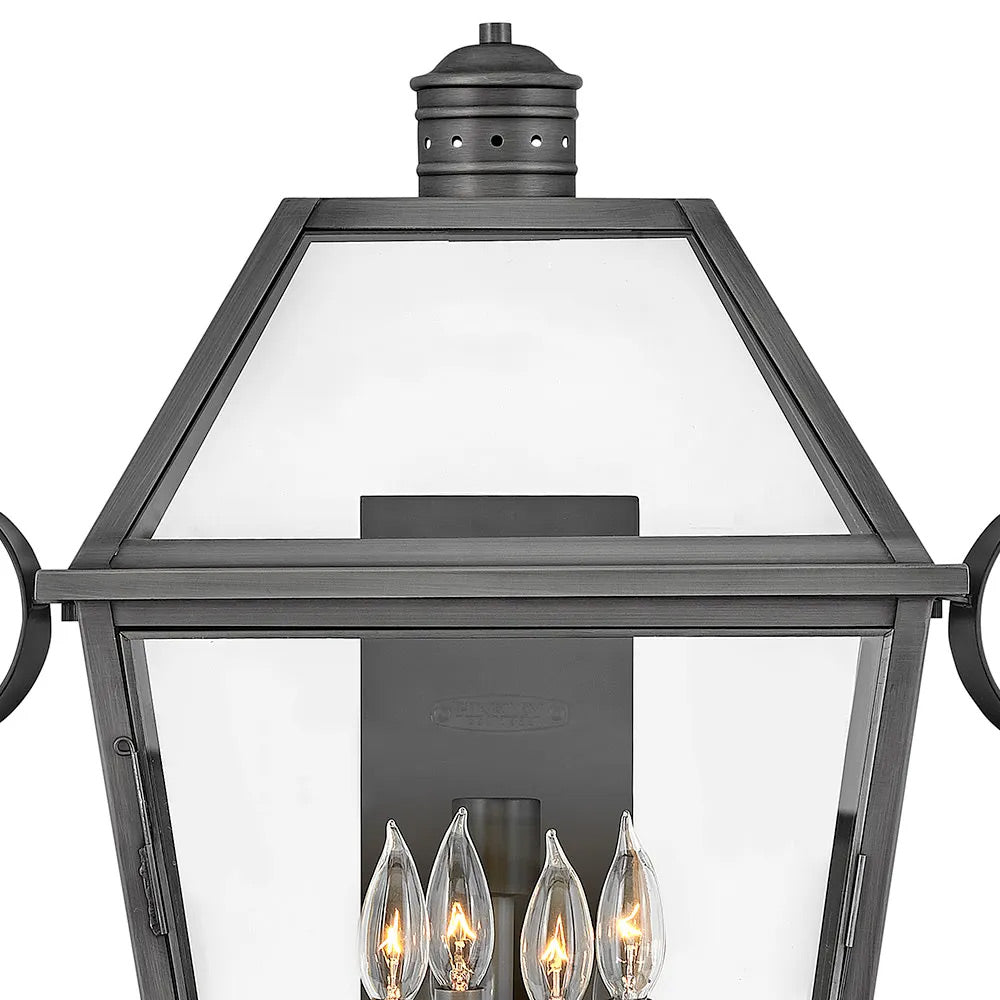 Nouvelle Scroll Outdoor Wall Light in Detail.