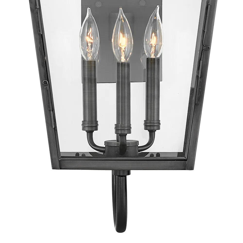 Nouvelle Scroll Outdoor Wall Light in Detail.