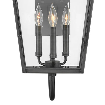 Nouvelle Scroll Outdoor Wall Light in Detail.