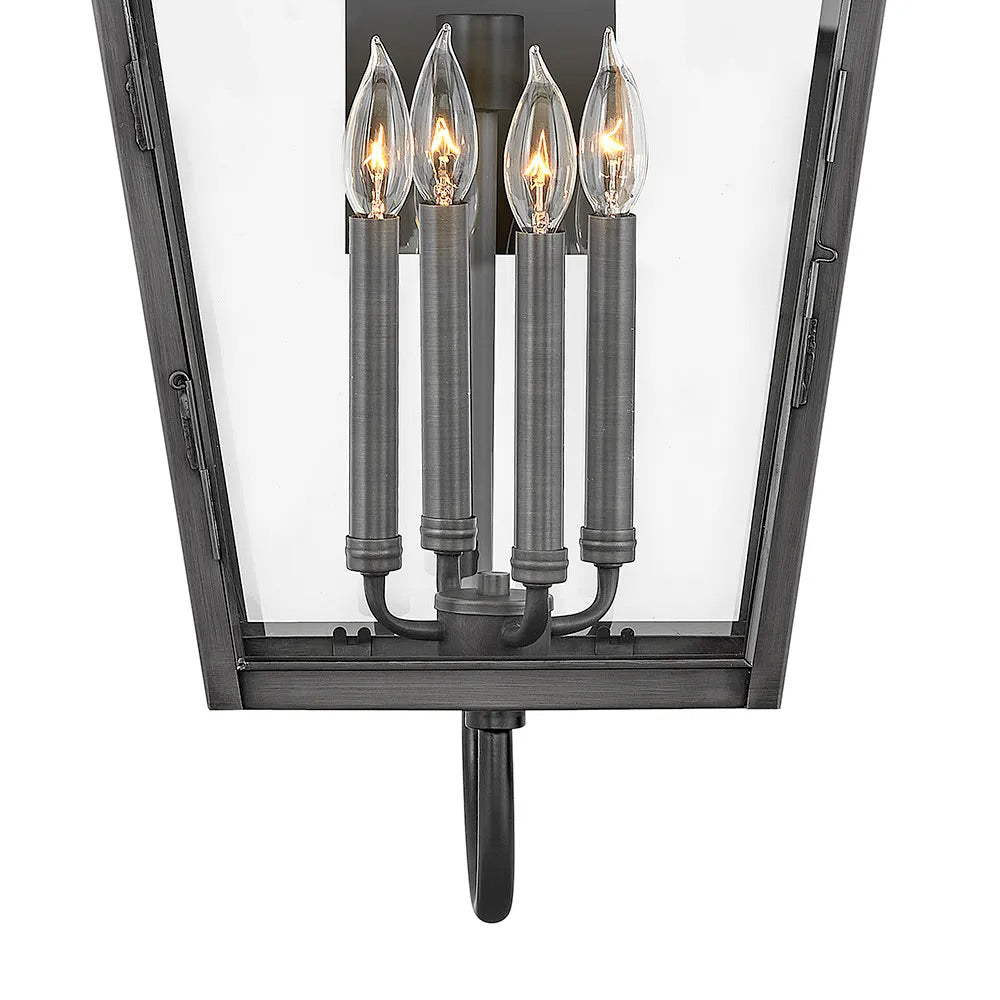 Nouvelle Scroll Outdoor Wall Light in Detail.
