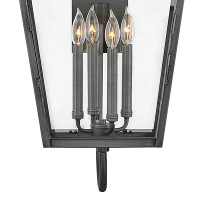 Nouvelle Scroll Outdoor Wall Light in Detail.