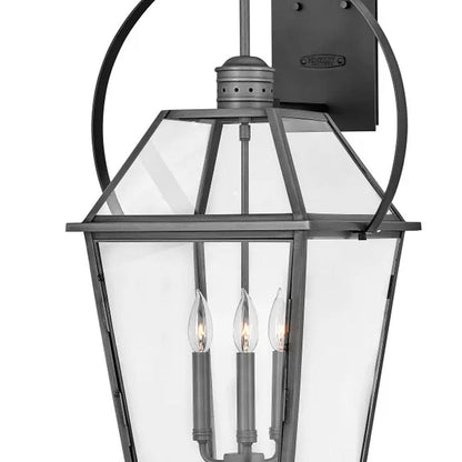 Nouvelle Yoke Outdoor Wall Light in Detail.