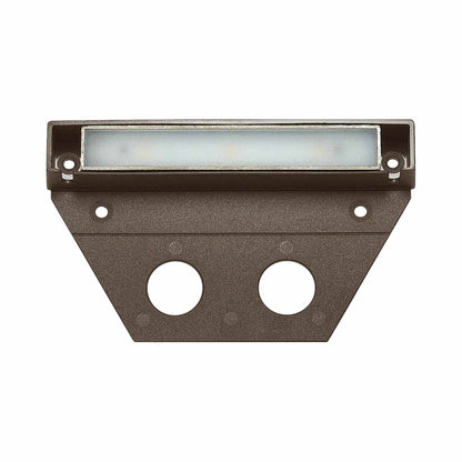 Nuvi Outdoor LED Deck Light in Bronze (5-Inch).