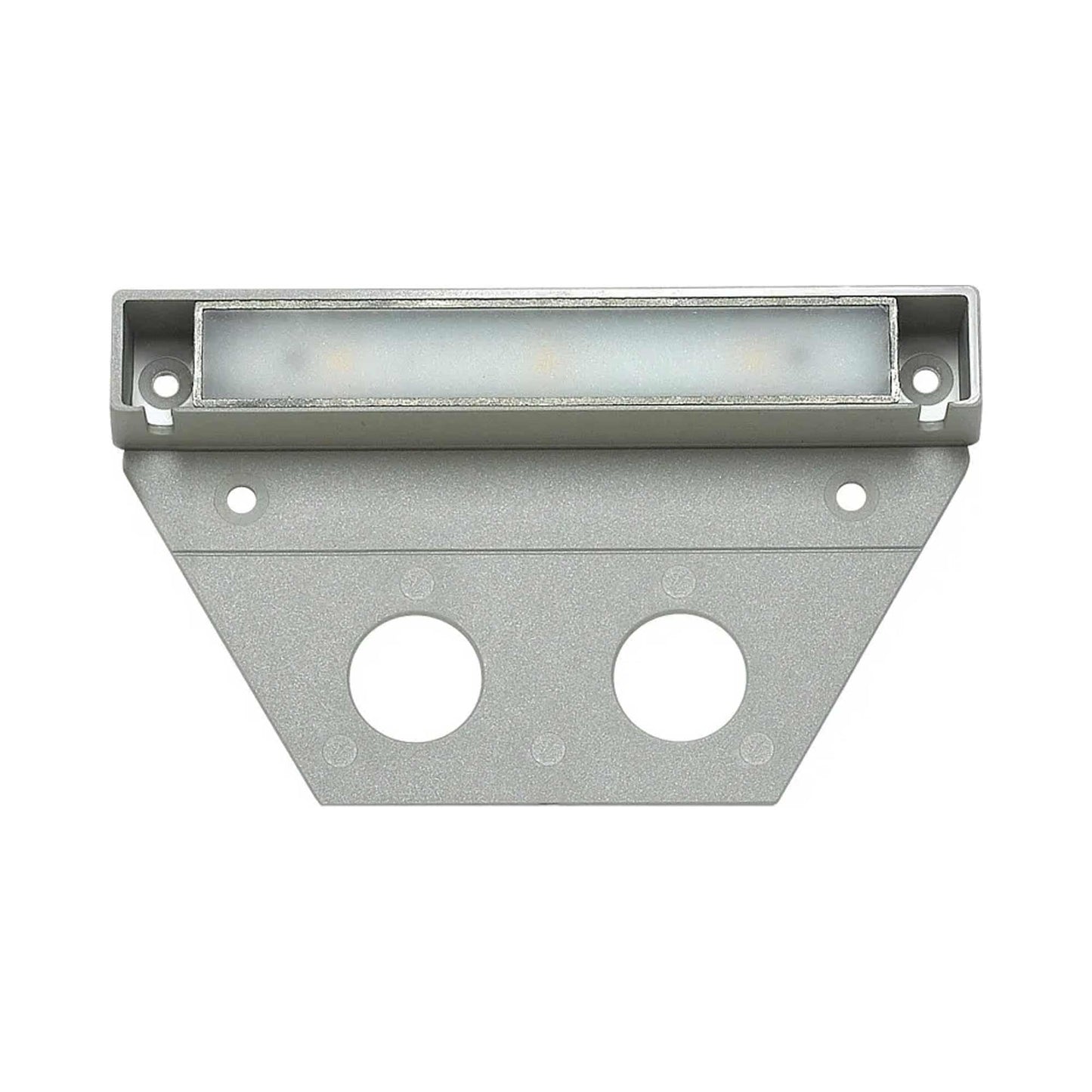Nuvi Outdoor LED Deck Light in Titanium (5-Inch).