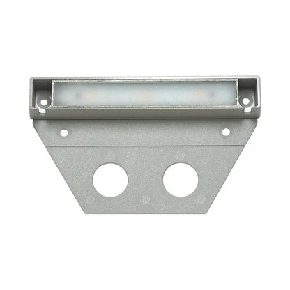 Nuvi Outdoor LED Deck Light in Titanium (5-Inch).