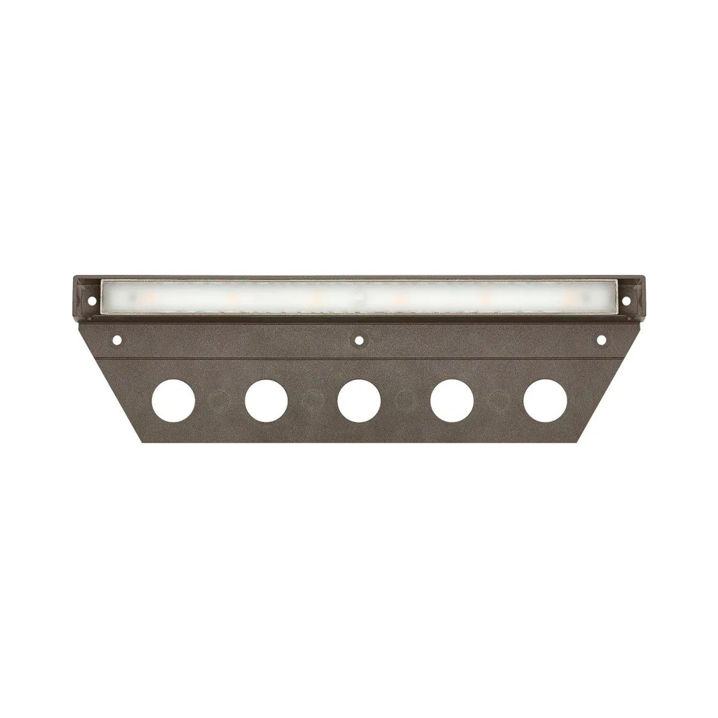 Nuvi Outdoor LED Deck Light in Bronze (10-Inch).