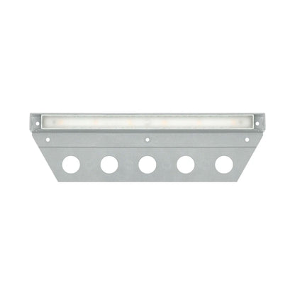 Nuvi Outdoor LED Deck Light in Titanium (10-Inch).