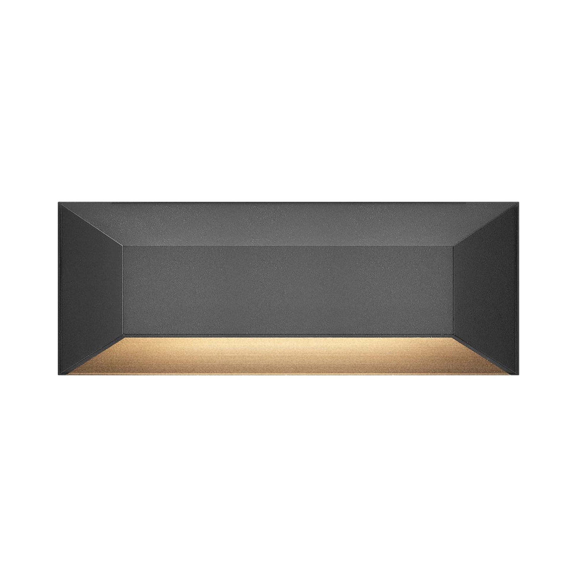 Nuvi Rectangular LED Deck Light in Black (Large).
