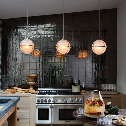 Odeon Pendant Light in kitchen.