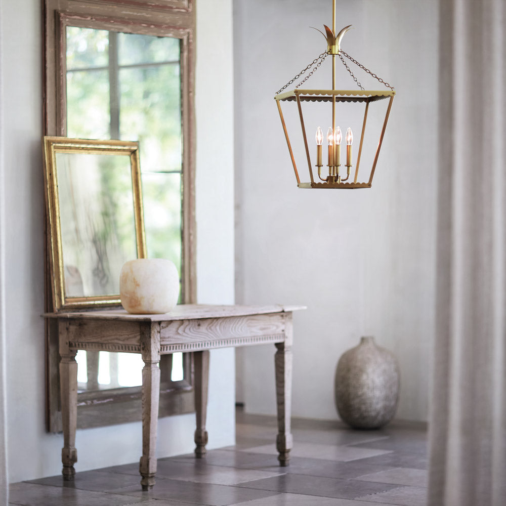 Palma Pendant Light in living room.